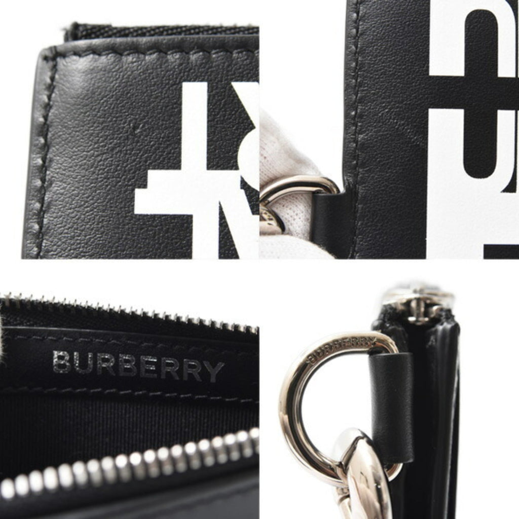 Burberry Black Leather Shoulder Bag (Pre-Owned)