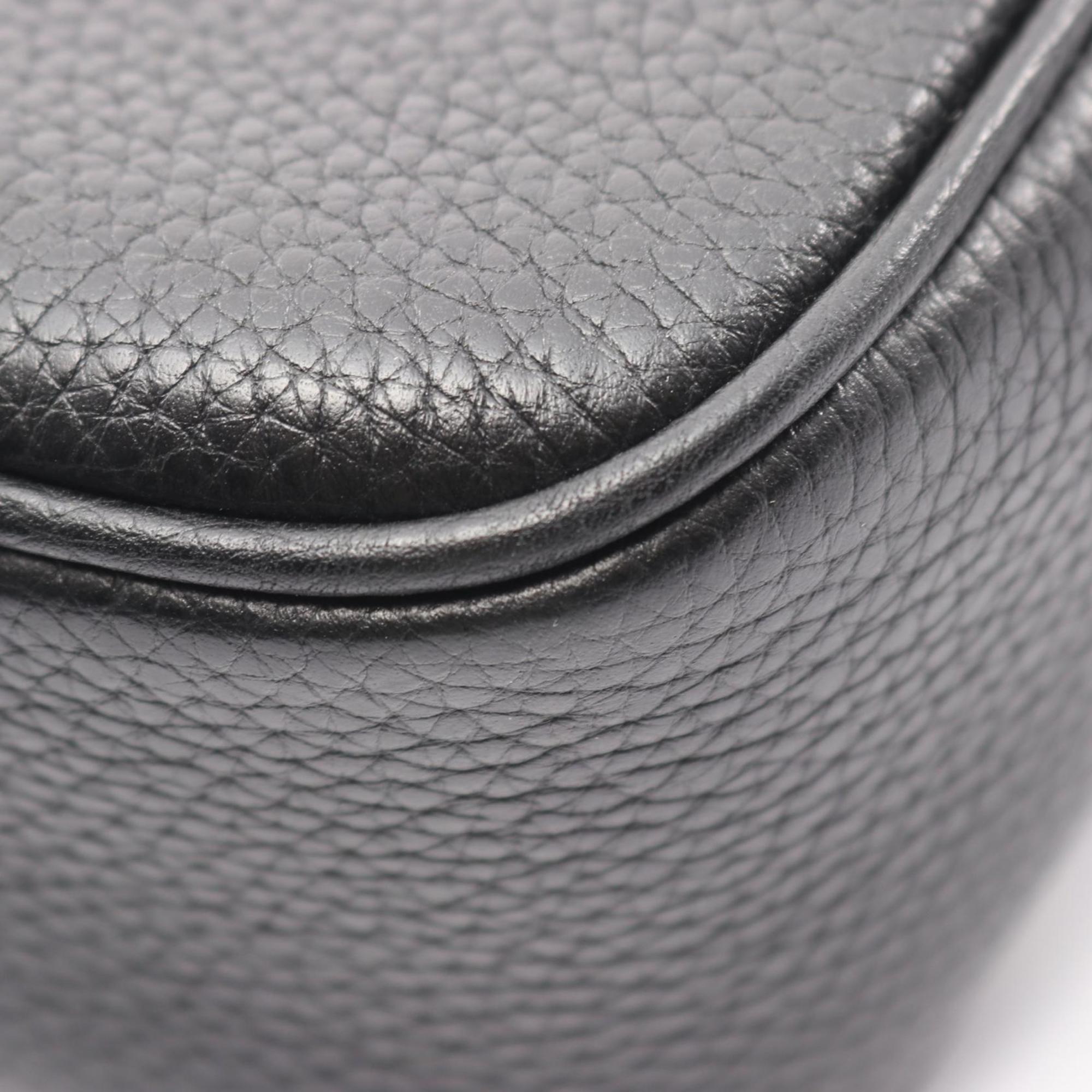 Gucci Black Leather Shoulder Bag (Pre-Owned)