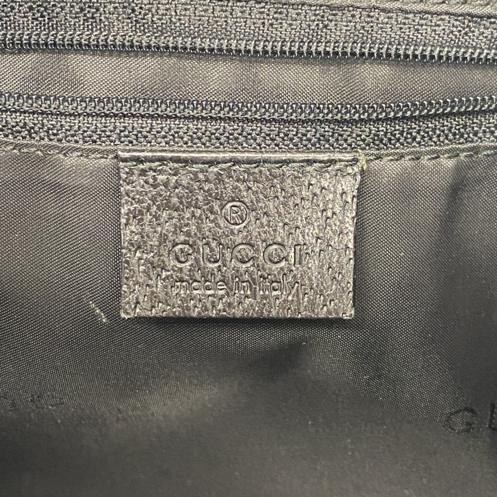 Gucci Black Nylon Canvas Handbag (Pre-Owned)