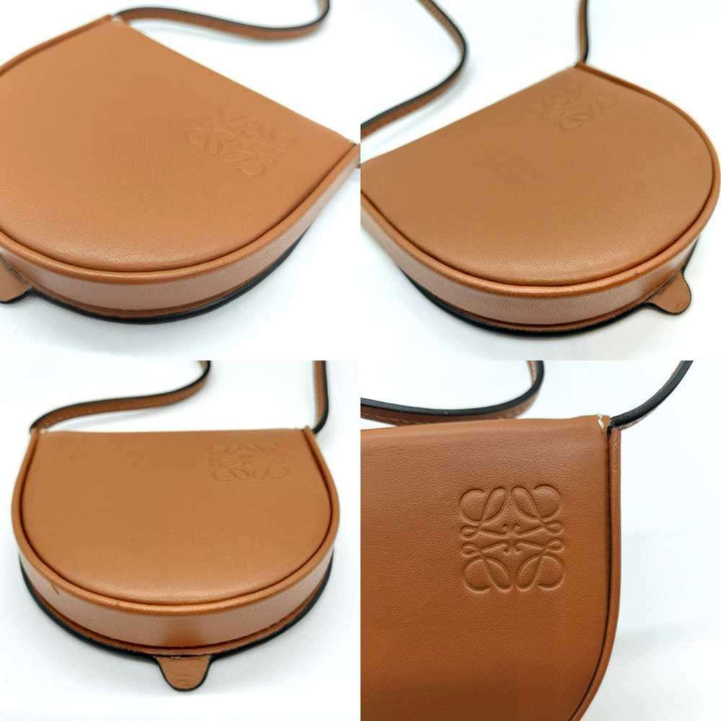 Loewe Brown Leather Pouch (Pre-Owned)