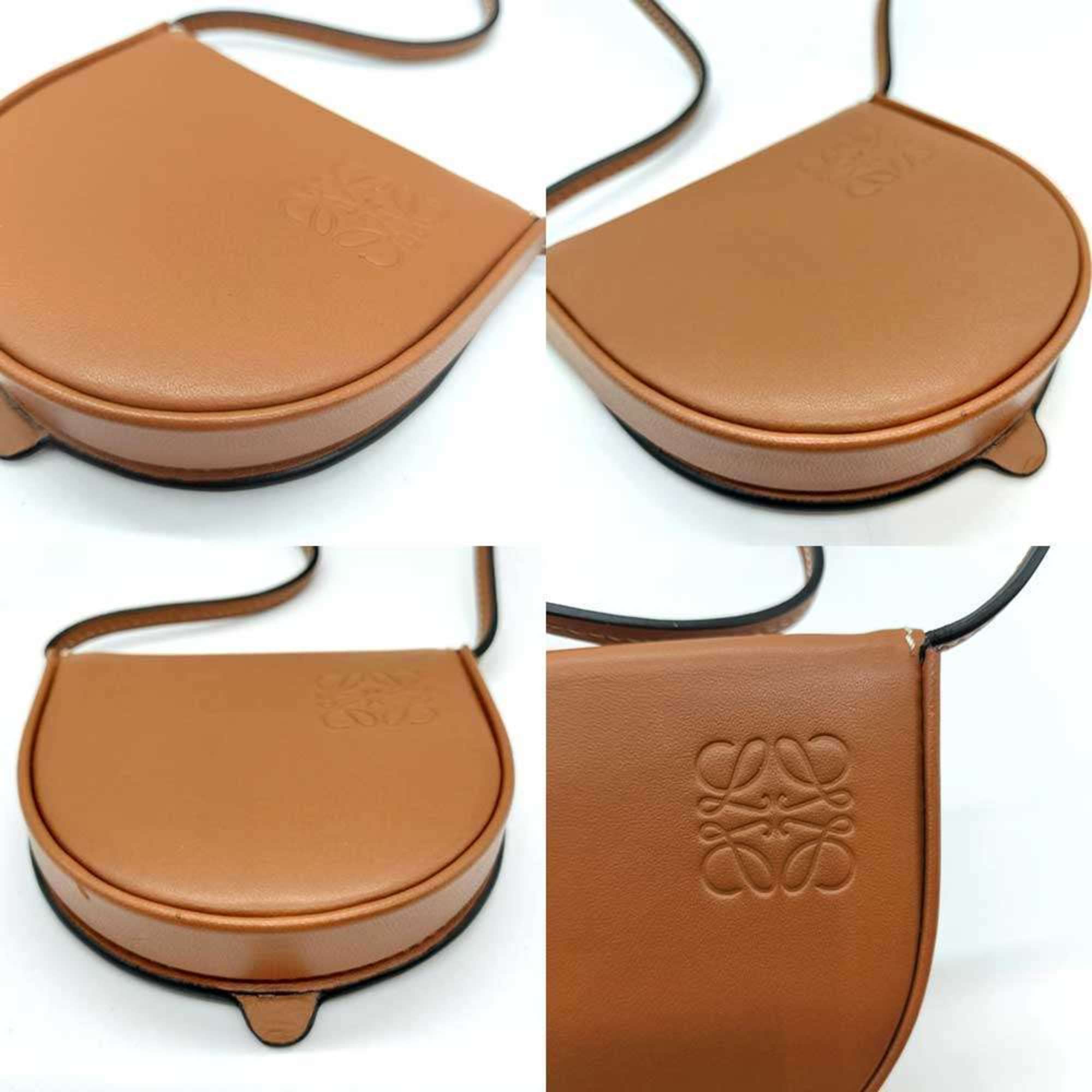 Loewe Brown Leather Pouch (Pre-Owned)