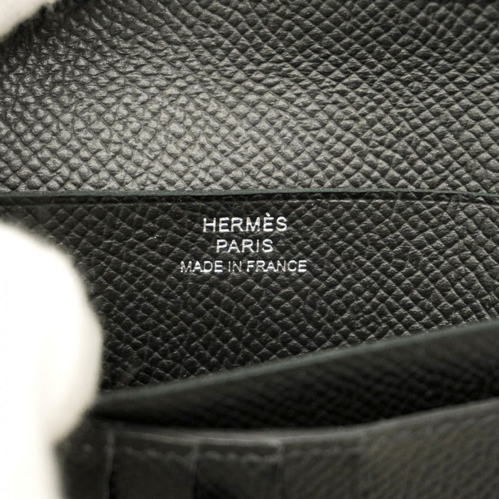 Hermes Black Epsom Leather Wallet (Bi-Fold) (Pre-Owned)