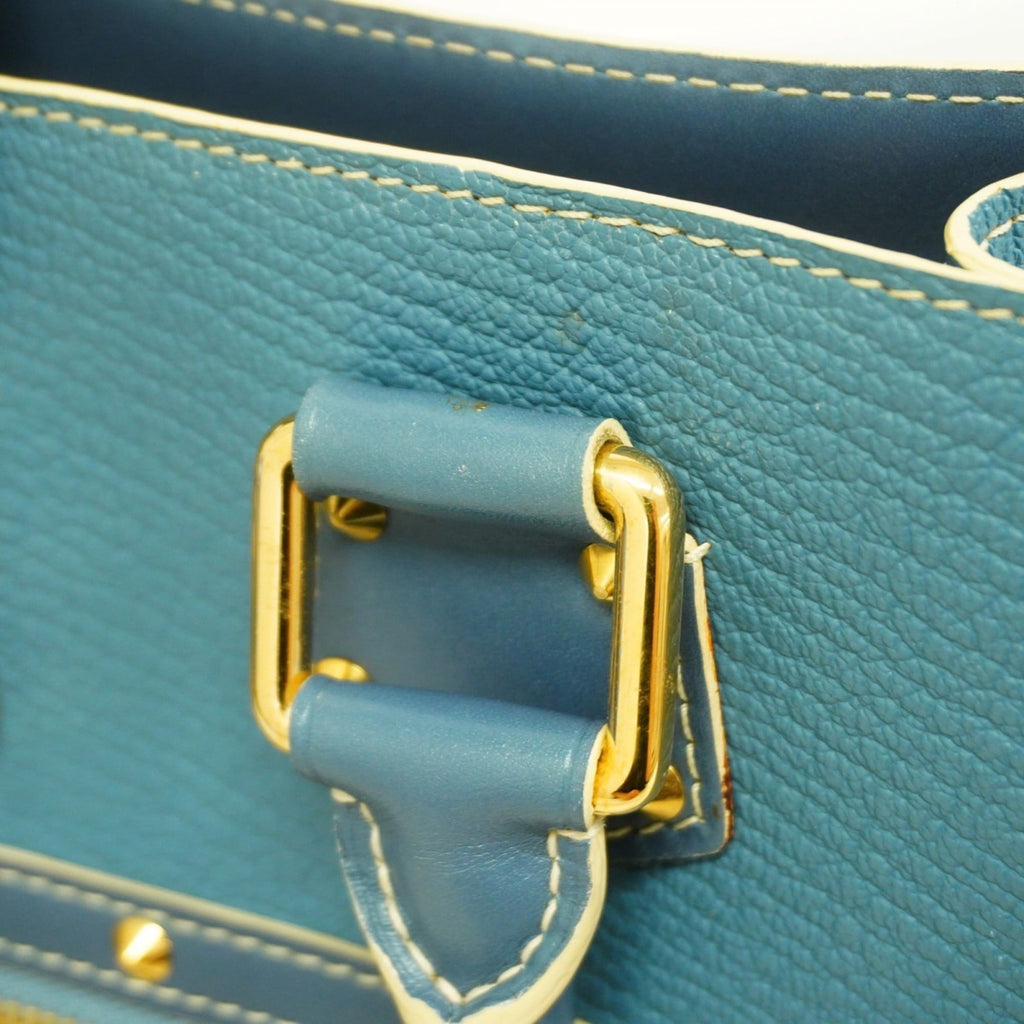 Louis Vuitton Blue Handbag (Pre-Owned)
