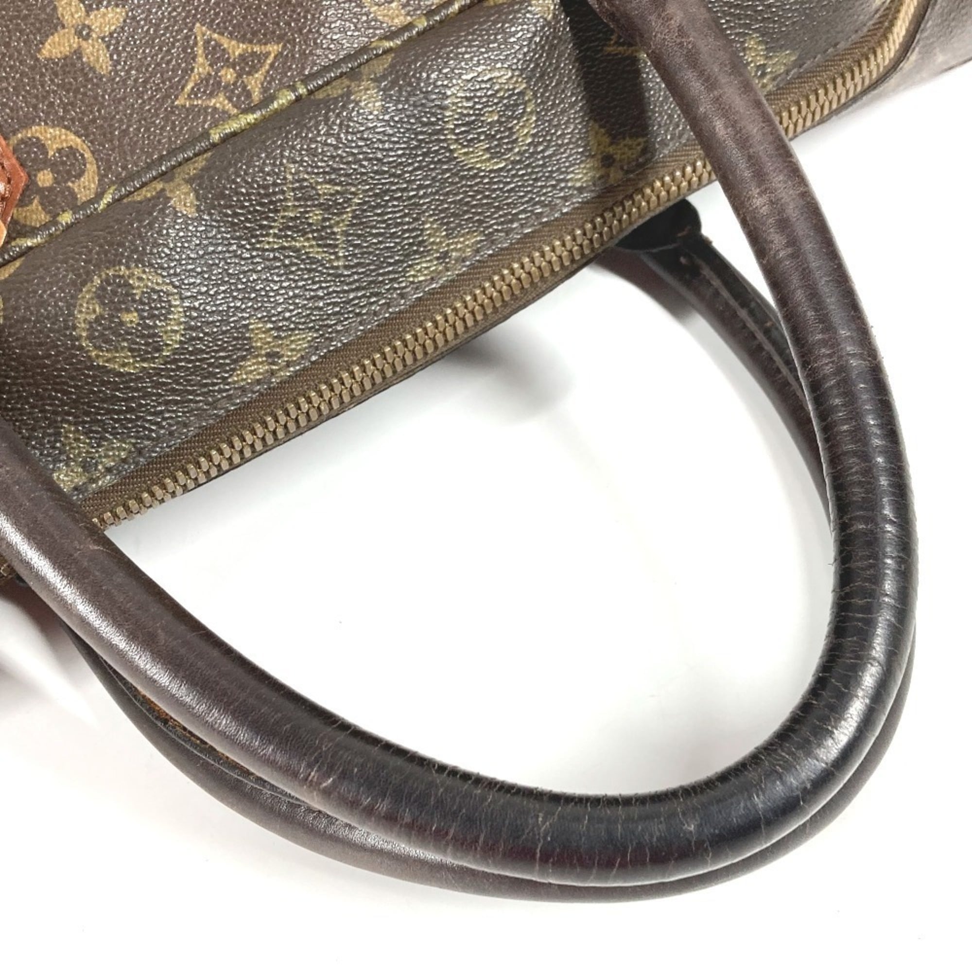 Louis Vuitton Brown Lv Charcoal Monogram Monogram Boston Bag Handbag (Pre-Owned)
