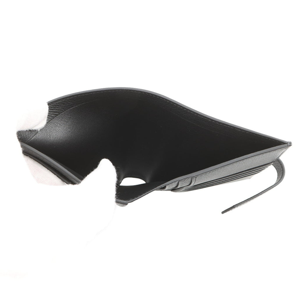 Hermes Black Epsom Leather Wallet (Bi-Fold) (Pre-Owned)