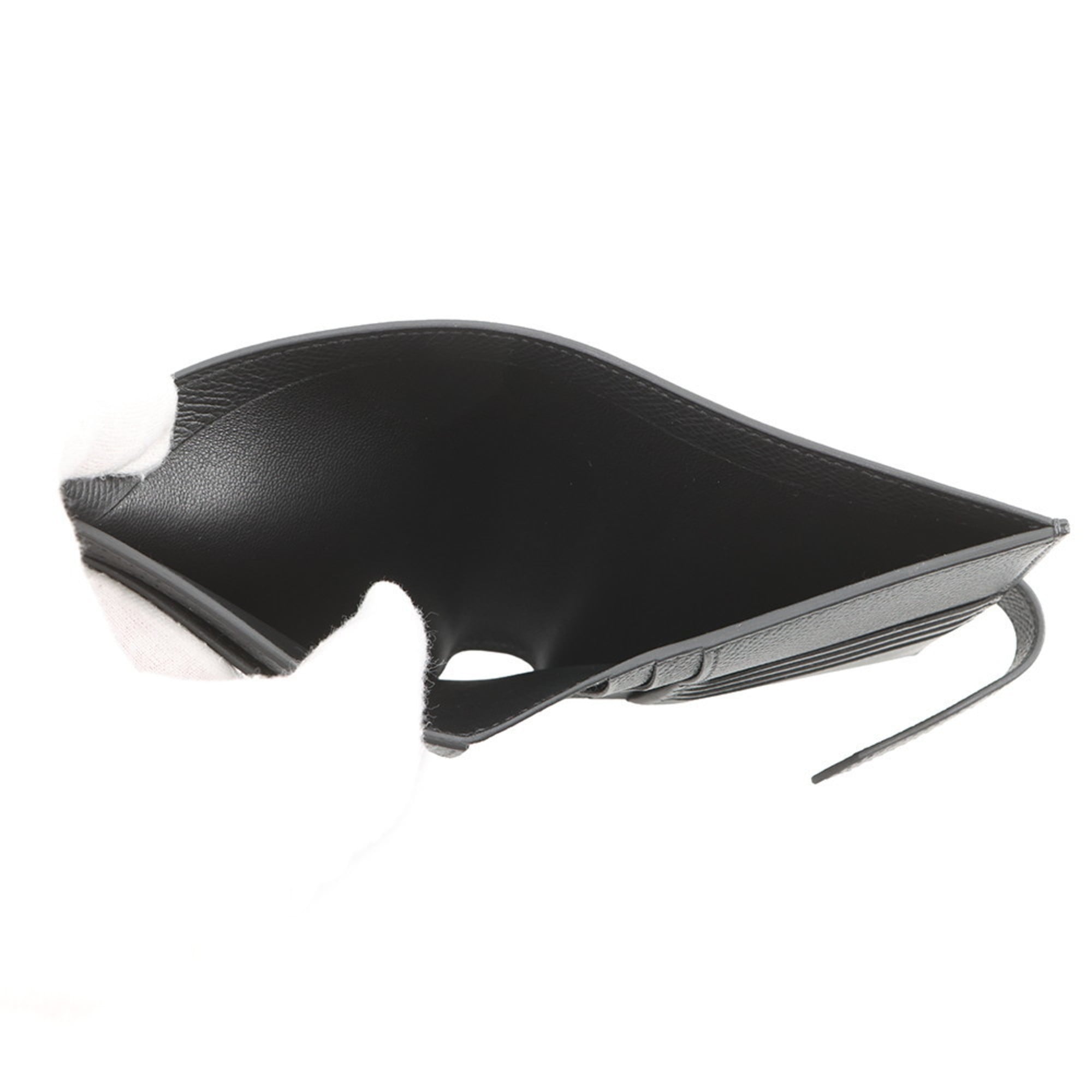Hermes Black Epsom Leather Wallet (Bi-Fold) (Pre-Owned)