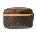 Louis Vuitton Brown Monogram Canvas Shoulder Bag (Pre-Owned)