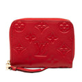 Louis Vuitton Cerise Red Color Leather Coin Purse/Coin Case (Pre-Owned)