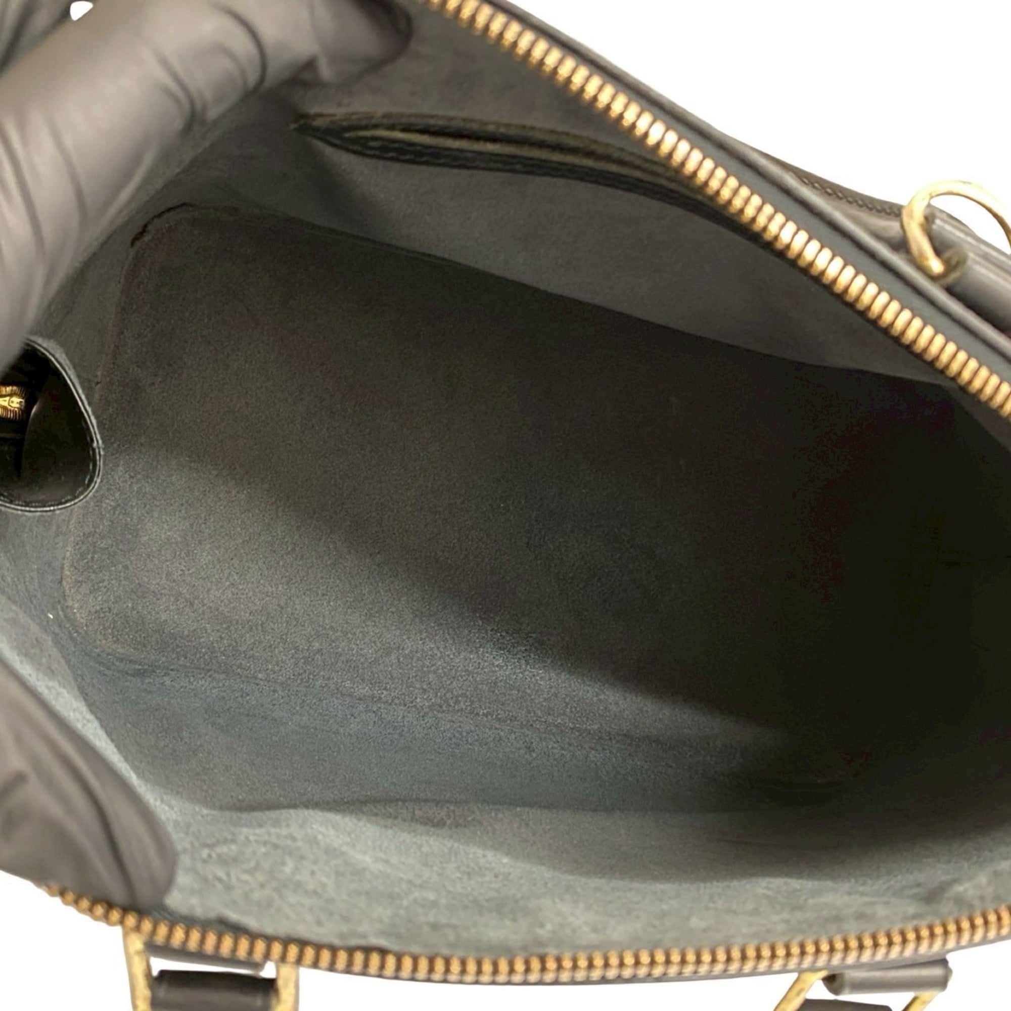 Louis Vuitton Black Epi Leather Boston Bag Handbag (Pre-Owned)