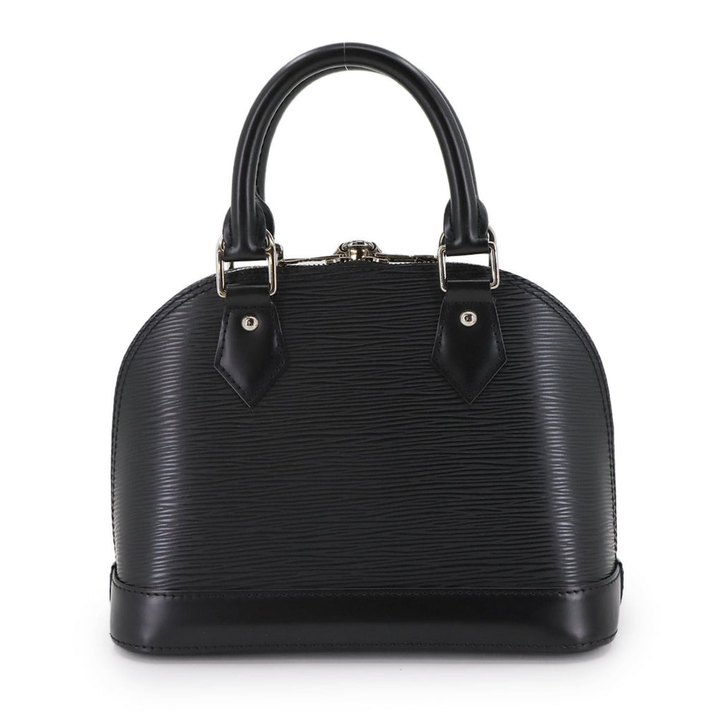 Louis Vuitton Noir Epi Leather Handbag Shoulder Bag (Pre-Owned)