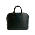 Louis Vuitton Black Epi Leather Boston Bag Handbag (Pre-Owned)