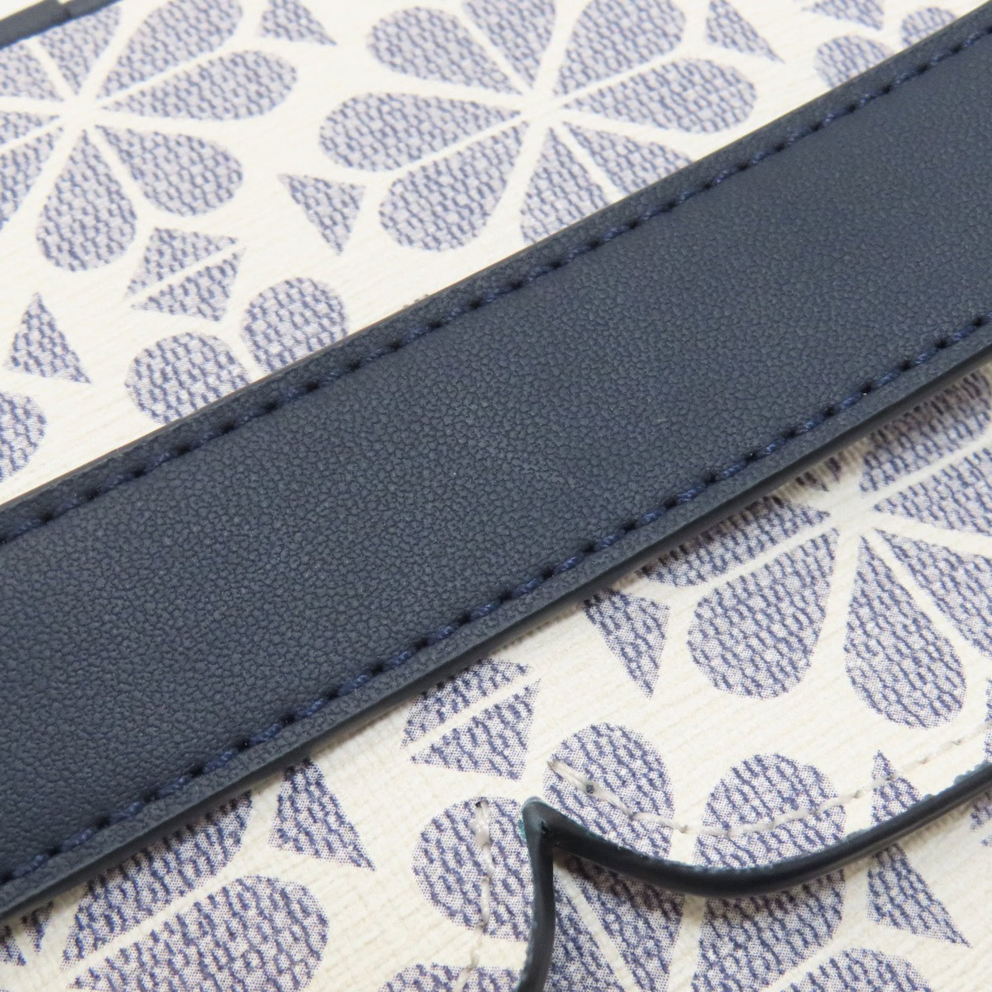 Kate Spade Navy Pvc Shoulder Bag (Pre-Owned)