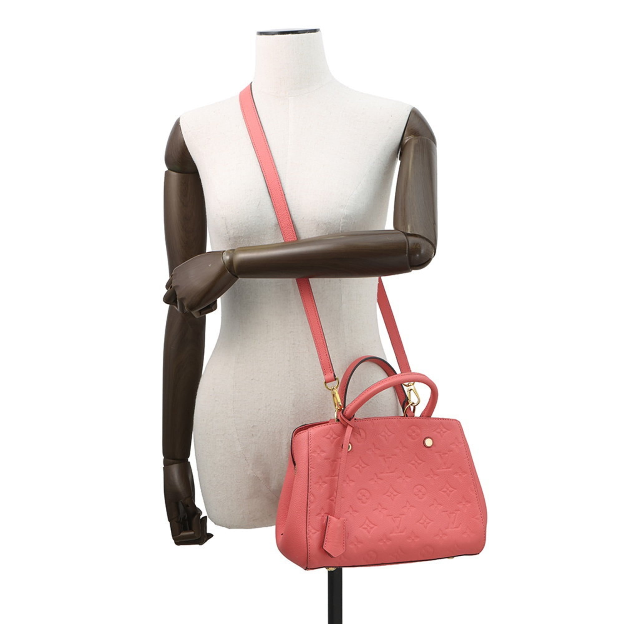 Louis Vuitton Monogram Empreinte Gold Monogram Empreinte Handbag Shoulder Bag (Pre-Owned)