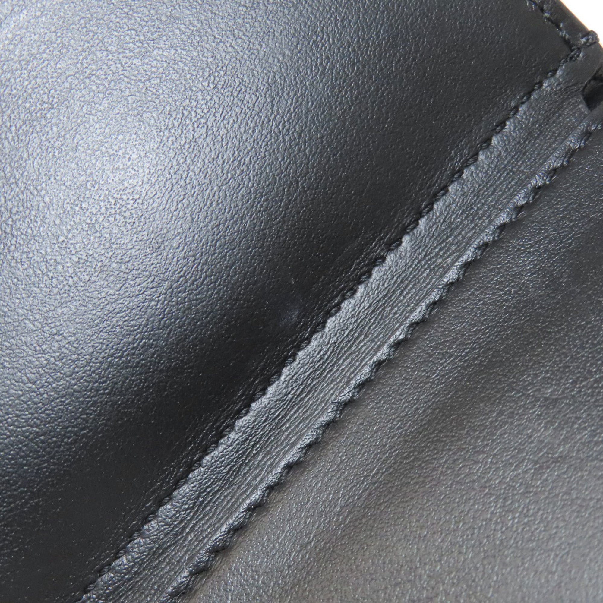 Celine Black Leather Wallet (Bi-Fold) (Pre-Owned)