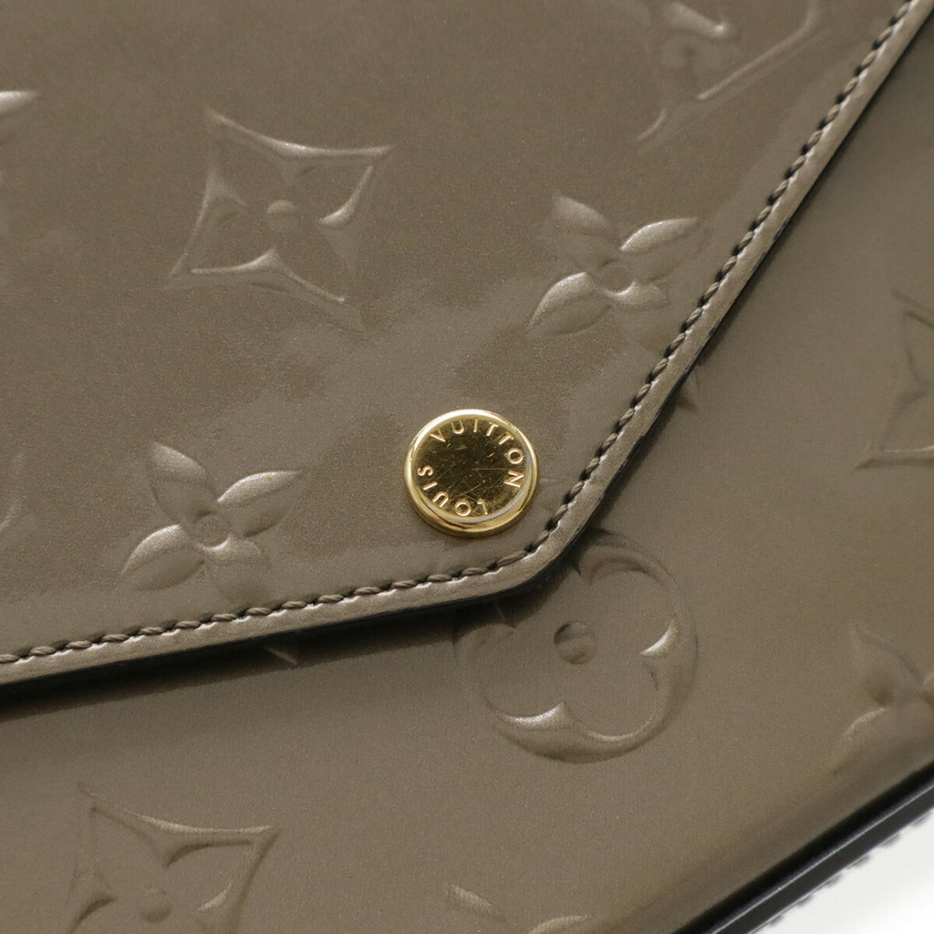 Louis Vuitton Gold Clutch Bag Pochette Shoulder Bag (Pre-Owned)