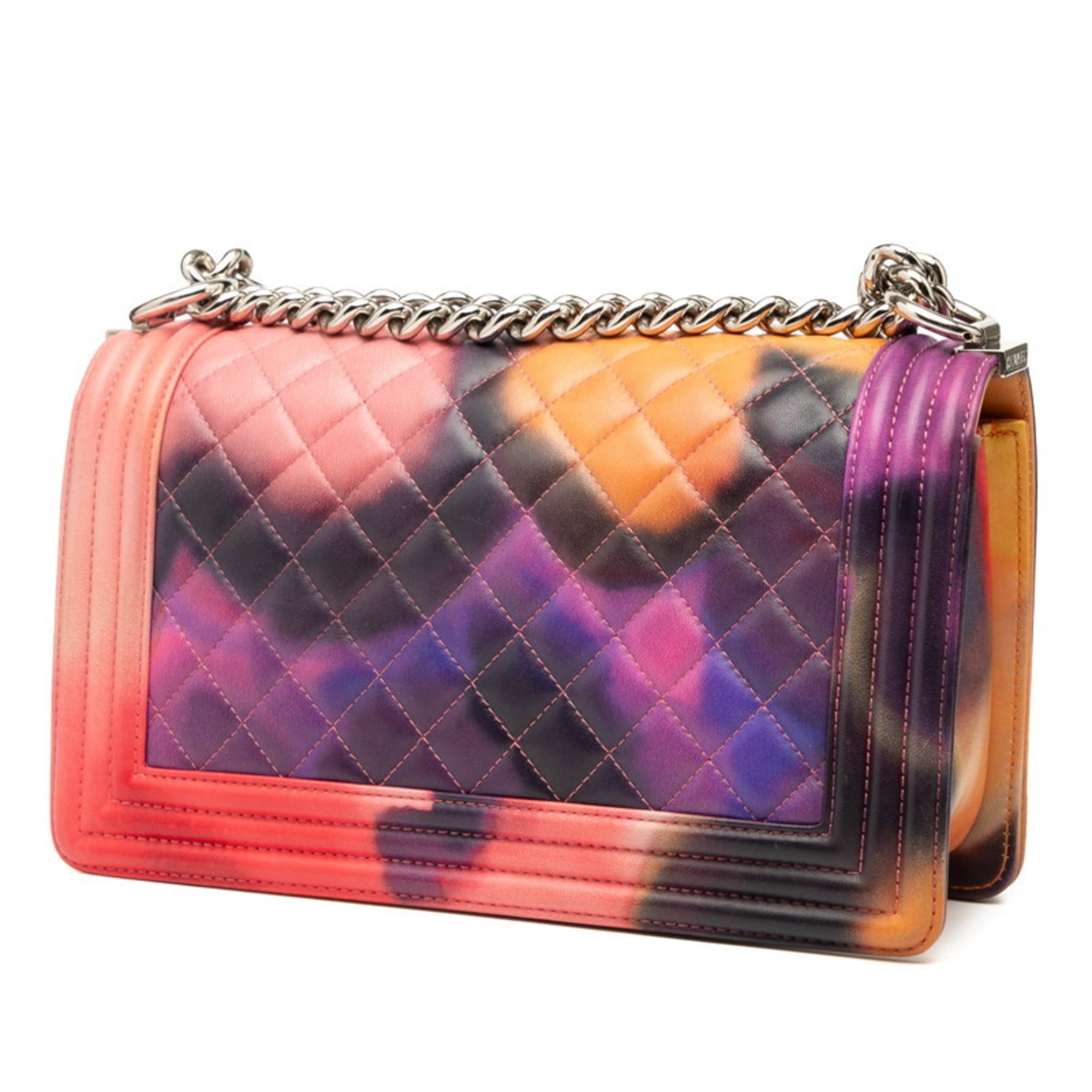 Chanel Multi-Color Leather Shoulder Bag (Pre-Owned)