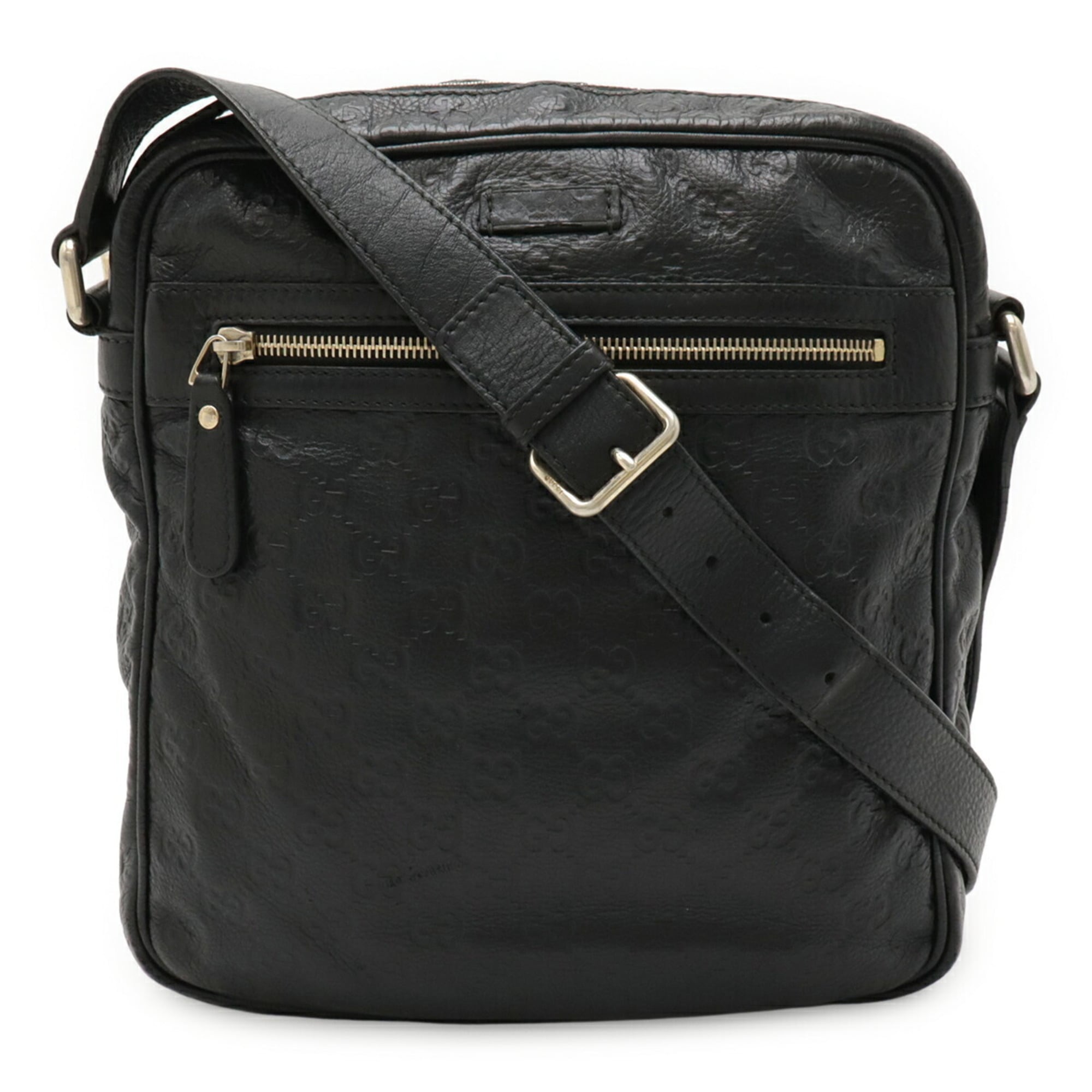 Gucci Black Leather Shoulder Bag (Pre-Owned)