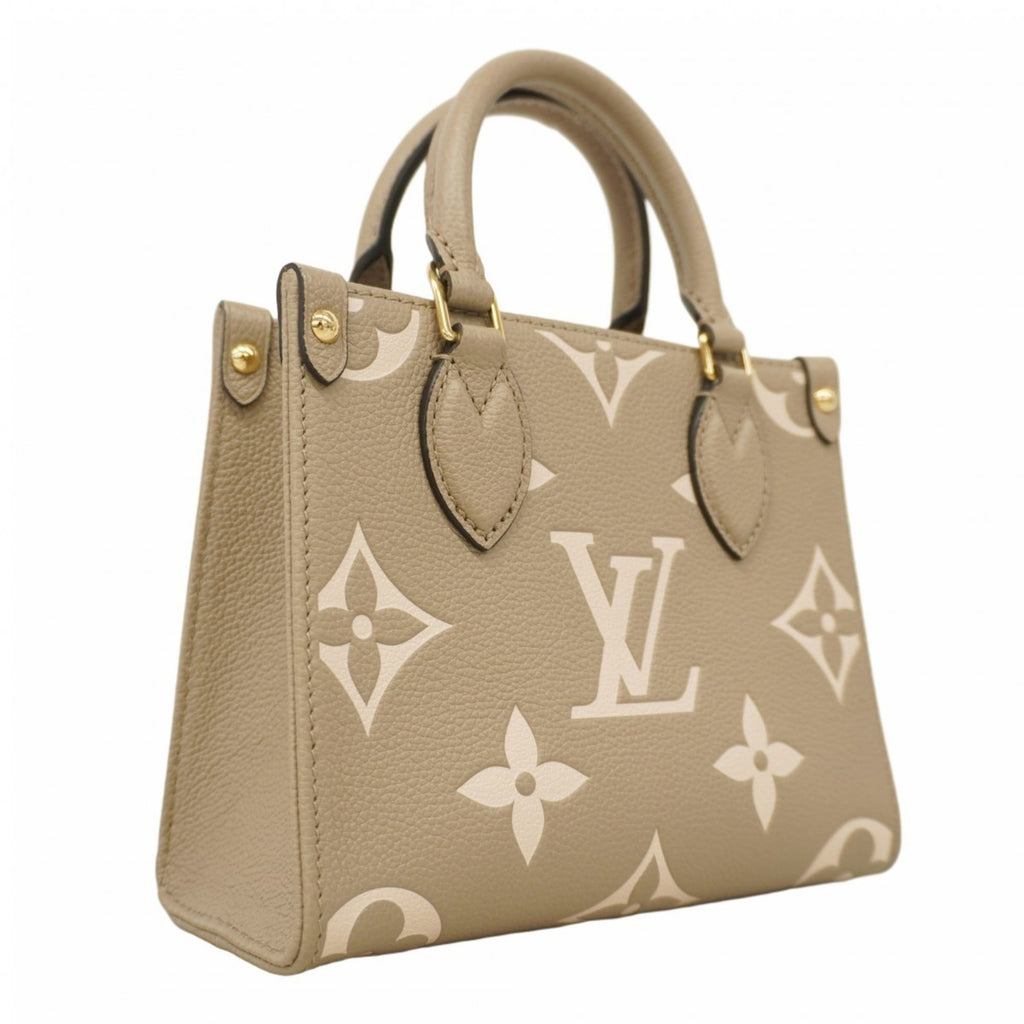 Louis Vuitton Cream Tourterelle Handbag (Pre-Owned)