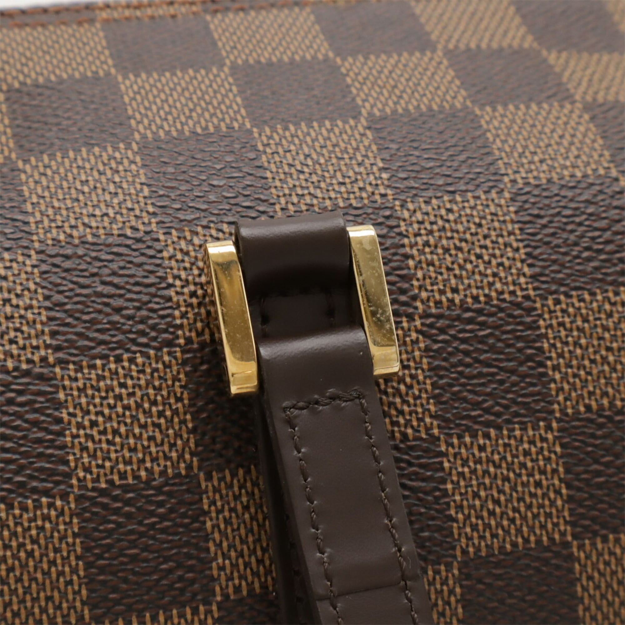 Louis Vuitton Damier Brown Pvc Handbag Shoulder Bag (Pre-Owned)