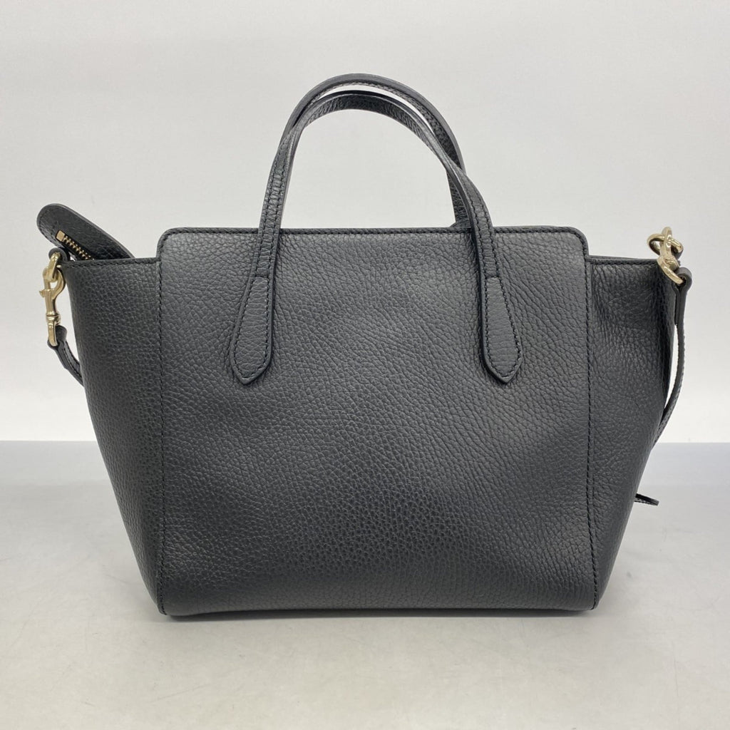 Gucci Black Leather Handbag (Pre-Owned)