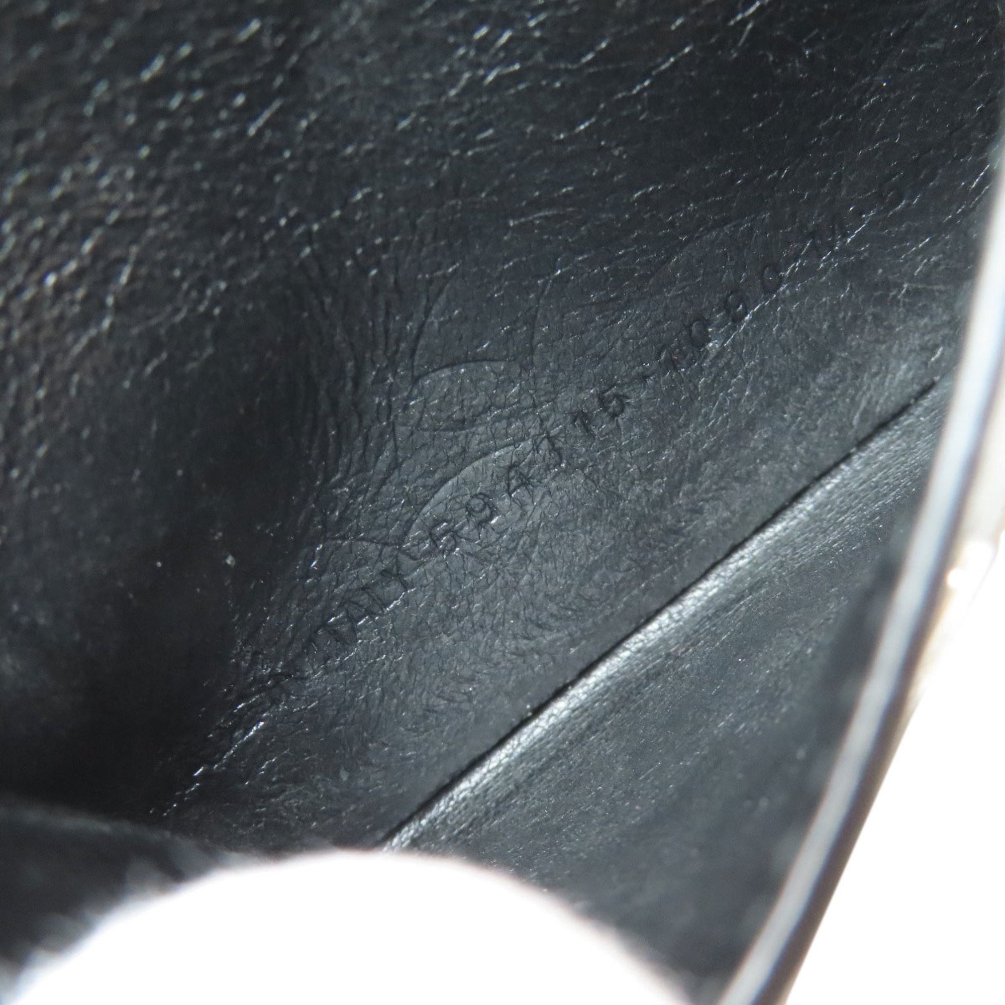 Balenciaga Black Leather Wallet (Bi-Fold) (Pre-Owned)
