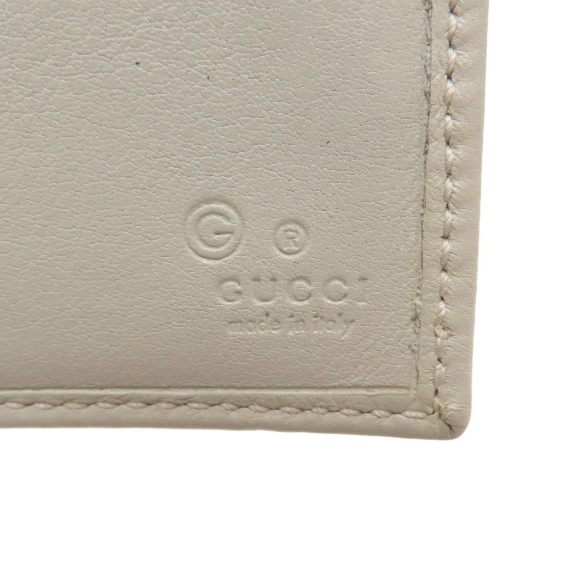 Gucci Yellow Canvas Wallet (Tri-Fold) (Pre-Owned)