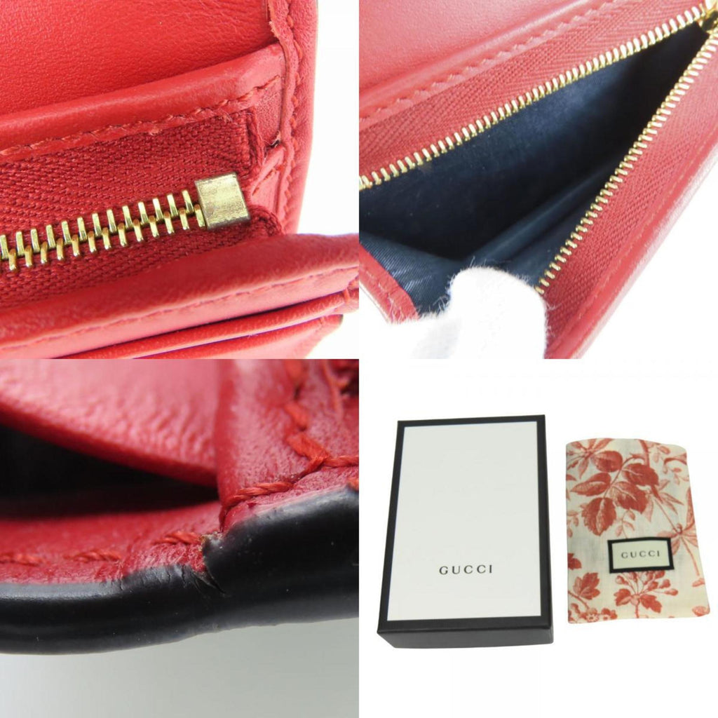 Gucci Beige Blue Gg Supreme Canvas Wallet (Bi-Fold) (Pre-Owned)