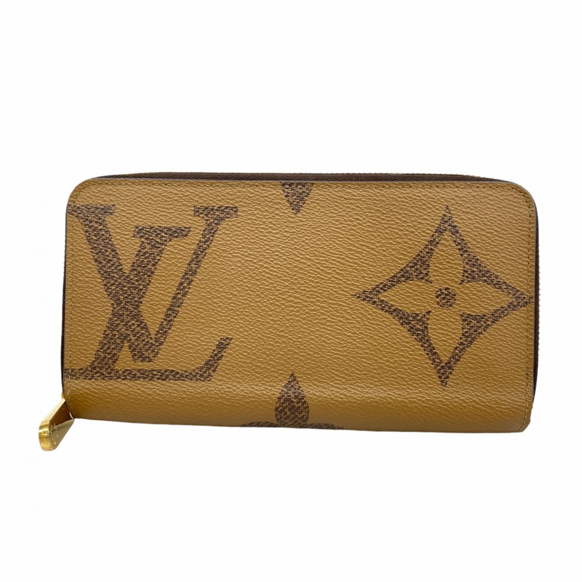 Louis Vuitton Brown Long Wallet (Bi-Fold) (Pre-Owned)