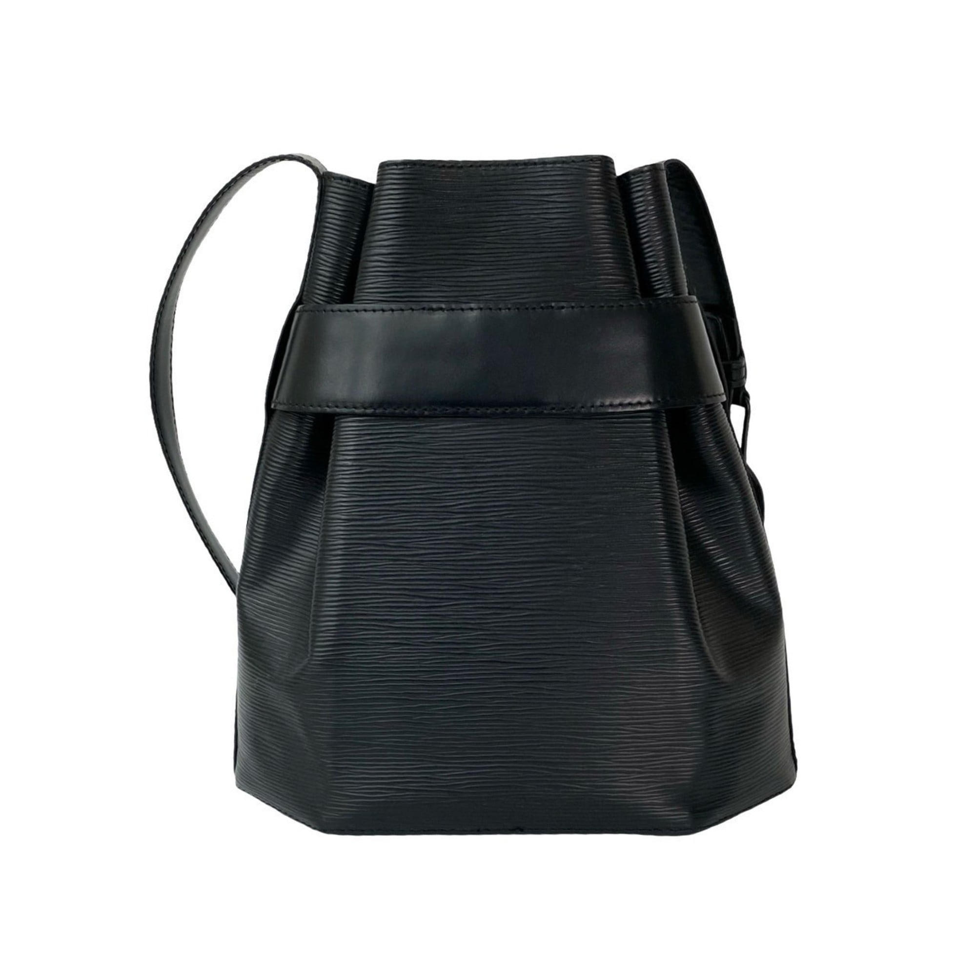 Louis Vuitton Black Epi Leather Shoulder Bag Sling Bag (Pre-Owned)
