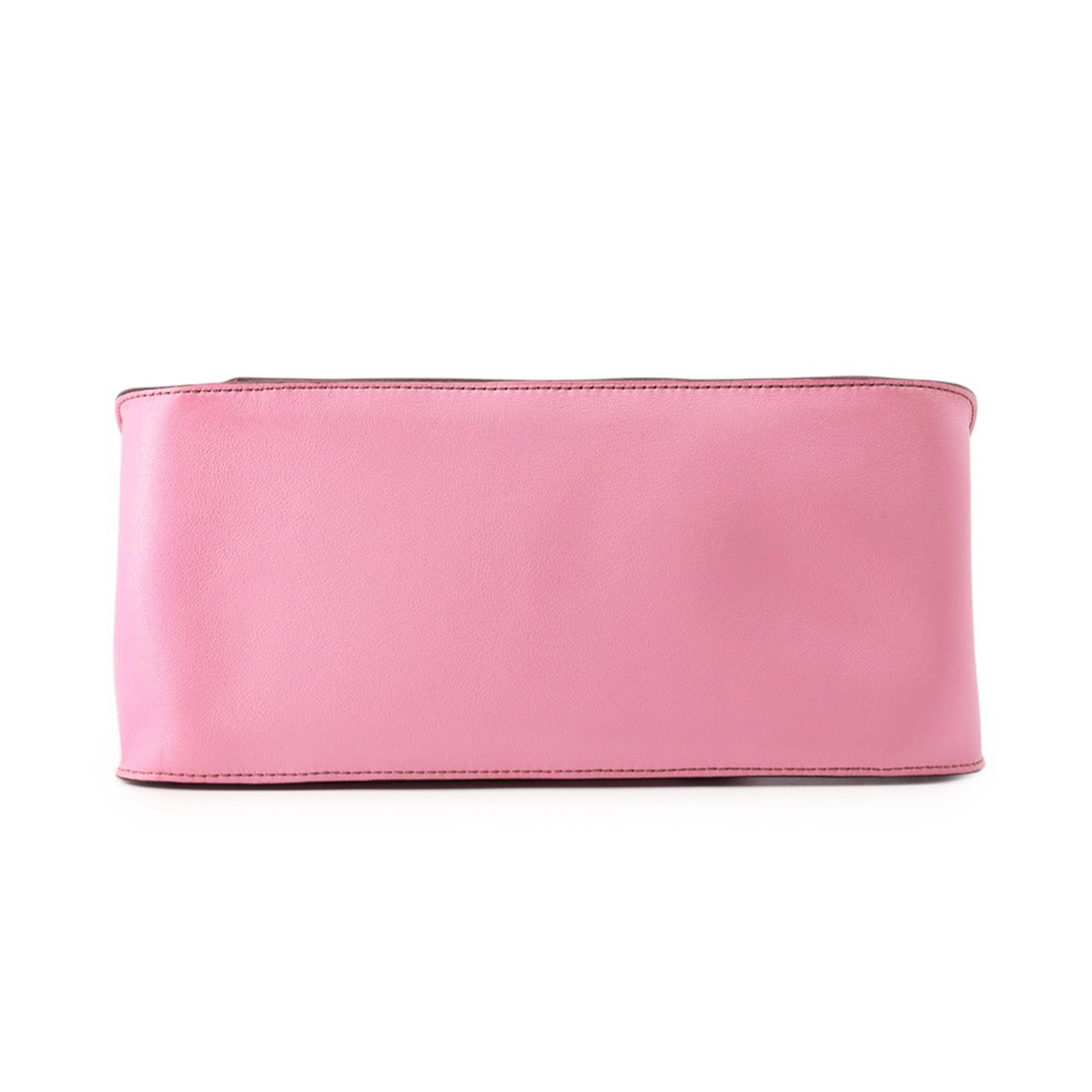 Hermes Jypsiere Pink Swift Leather Shoulder Bag (Pre-Owned)