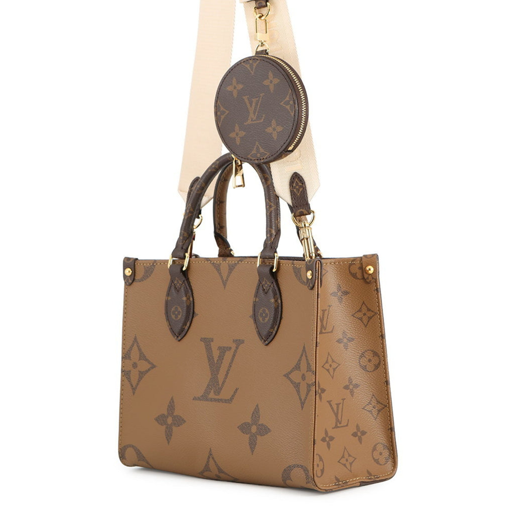 Louis Vuitton Monogram Reverse Monogram Monogram Reverse Red Color Monogram Reverse Monogram Handbag Shoulder Bag (Pre-Owned)