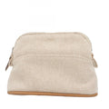 Hermes Ivory Toile H Pouch (Pre-Owned)
