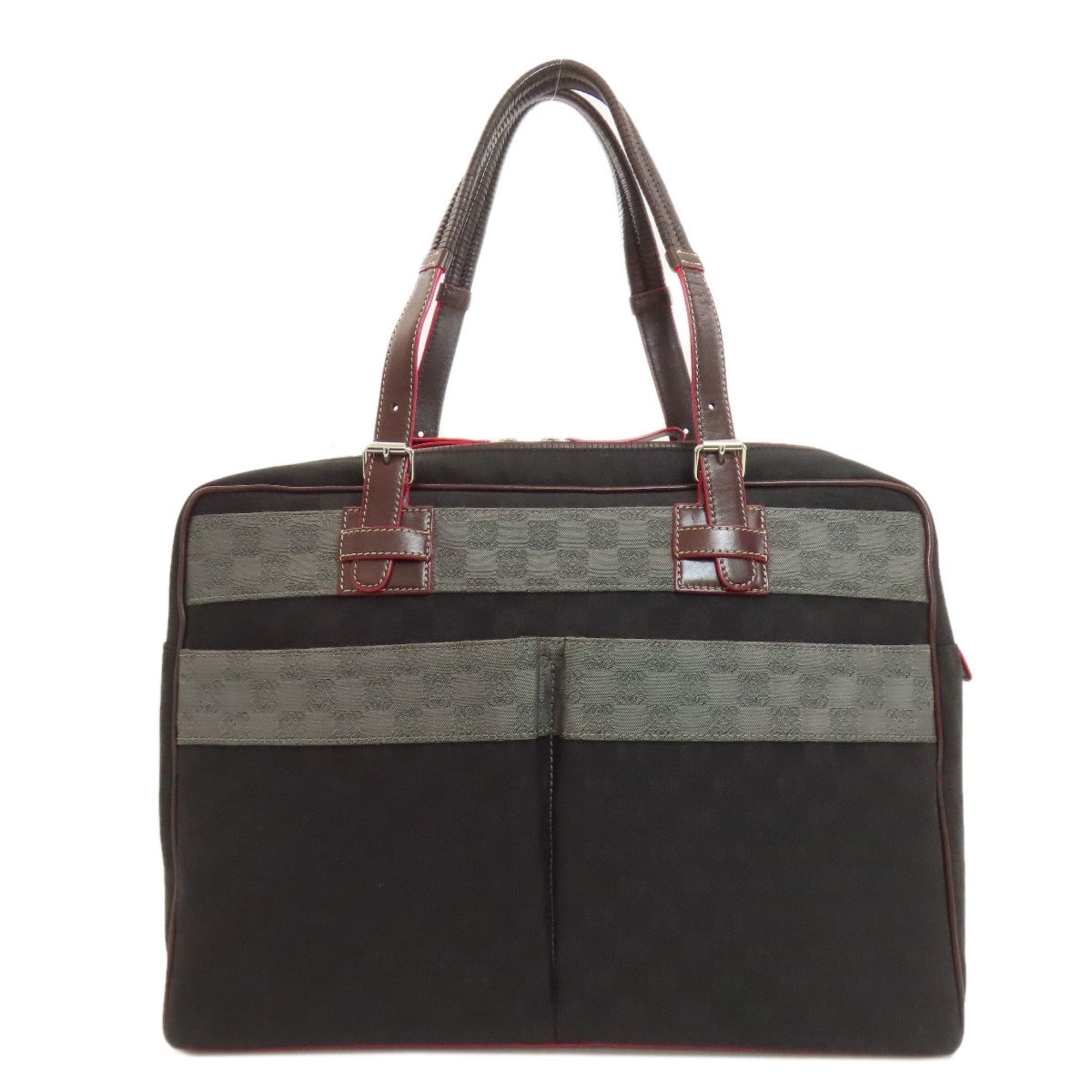 Loewe Black Canvas Tote Bag (Pre-Owned)