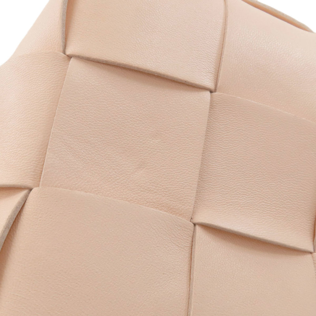Bottega Veneta Pink Beige Leather Shoulder Bag (Pre-Owned)