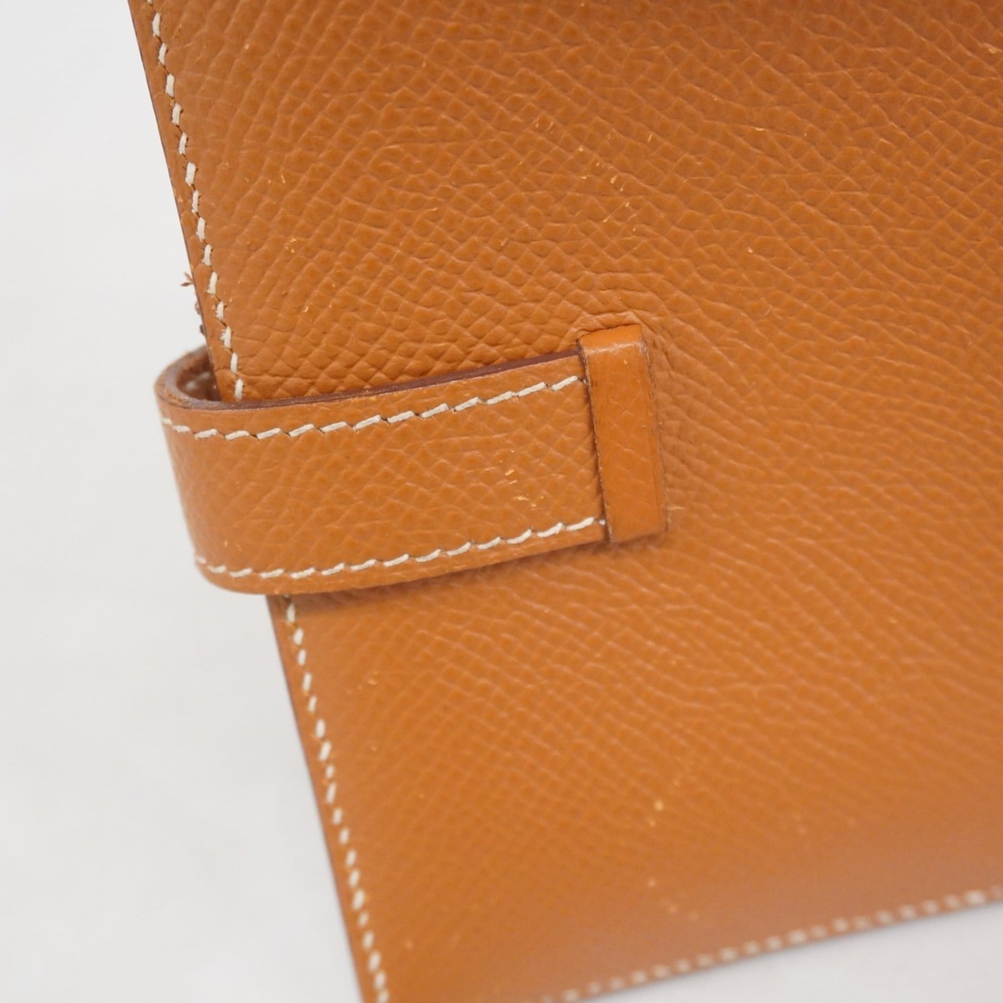 Hermes Gold Epsom Leather Wallet (Bi-Fold) (Pre-Owned)