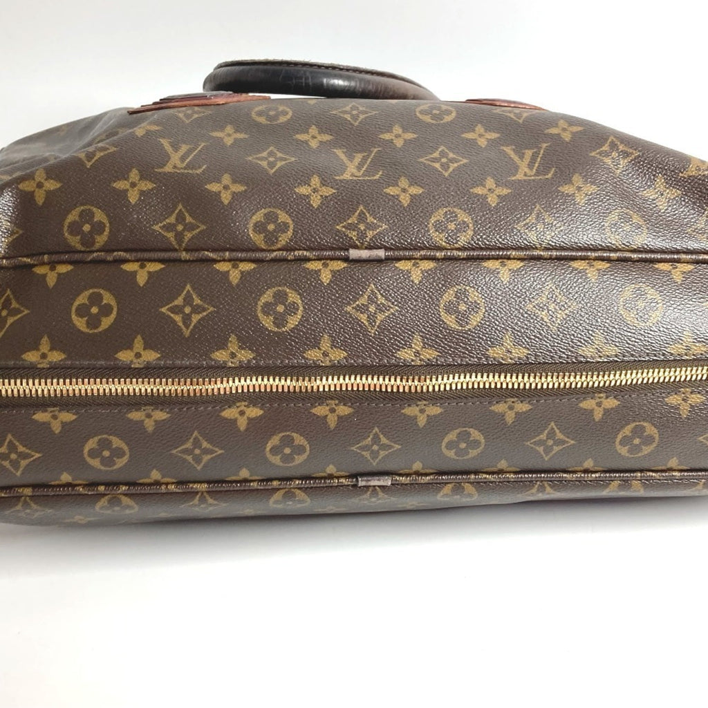 Louis Vuitton Brown Lv Charcoal Monogram Monogram Boston Bag Handbag (Pre-Owned)