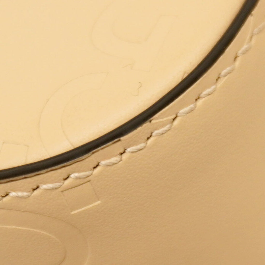 Gucci Beige Leather Shoulder Bag (Pre-Owned)