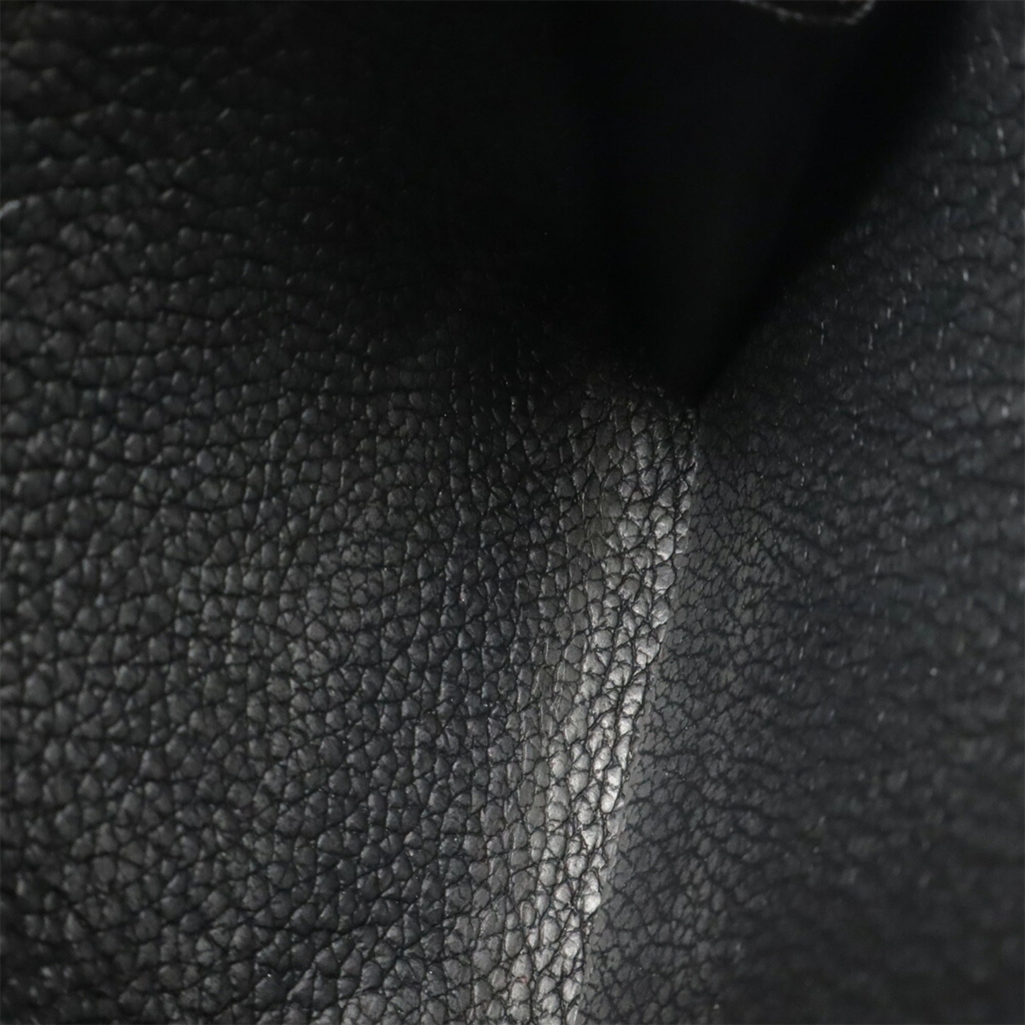 Louis Vuitton Monogram Empreinte Black Noir Monogram Empreinte Wallet (Tri-Fold) (Pre-Owned)
