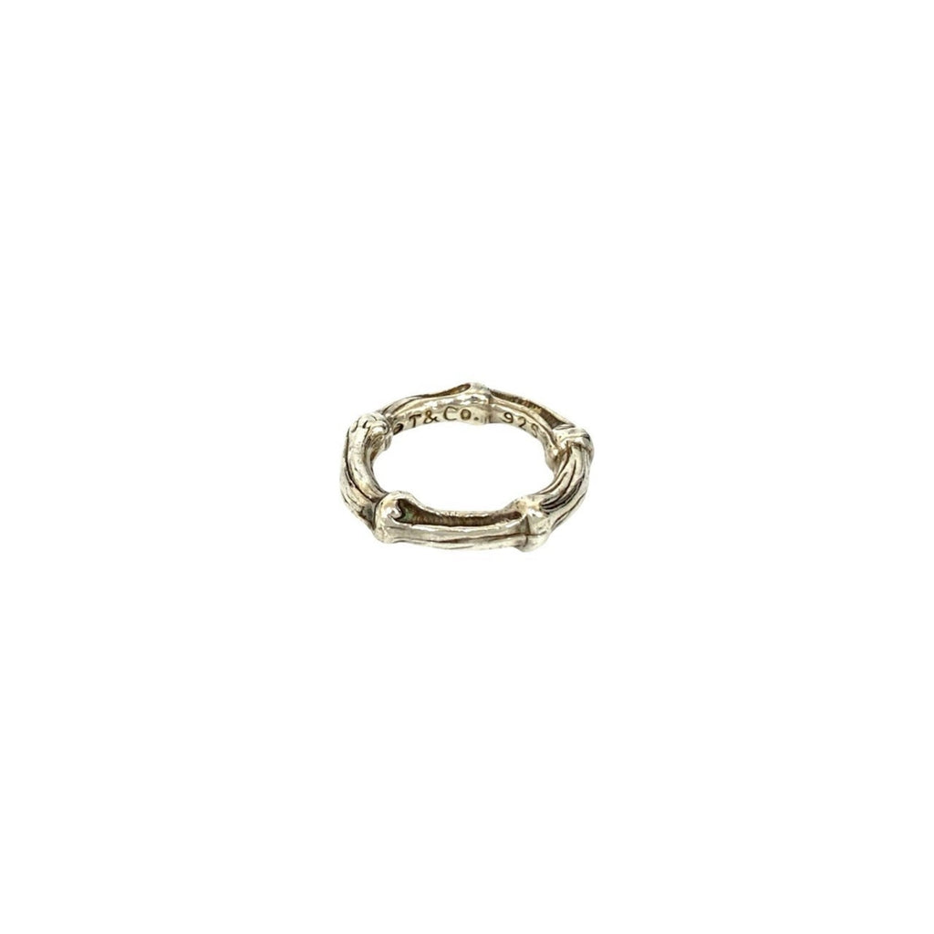 Tiffany Silver Silver 925 Band Ring (Pre-Owned)