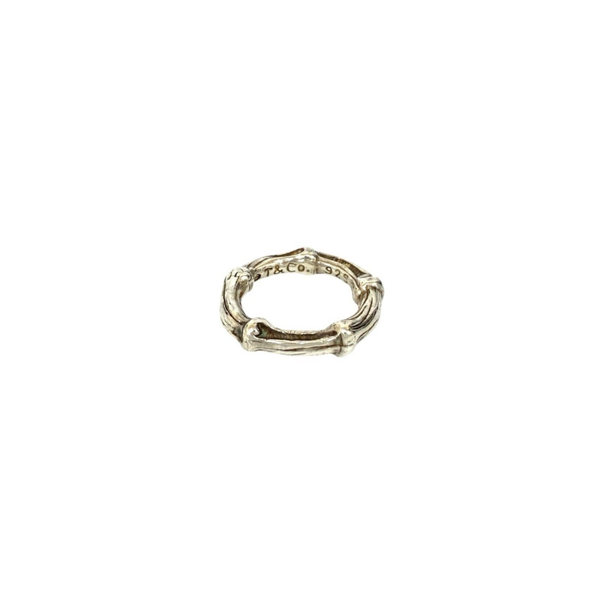 Tiffany Silver Silver 925 Band Ring (Pre-Owned)