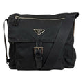 Prada Black Nylon Shoulder Bag (Pre-Owned)