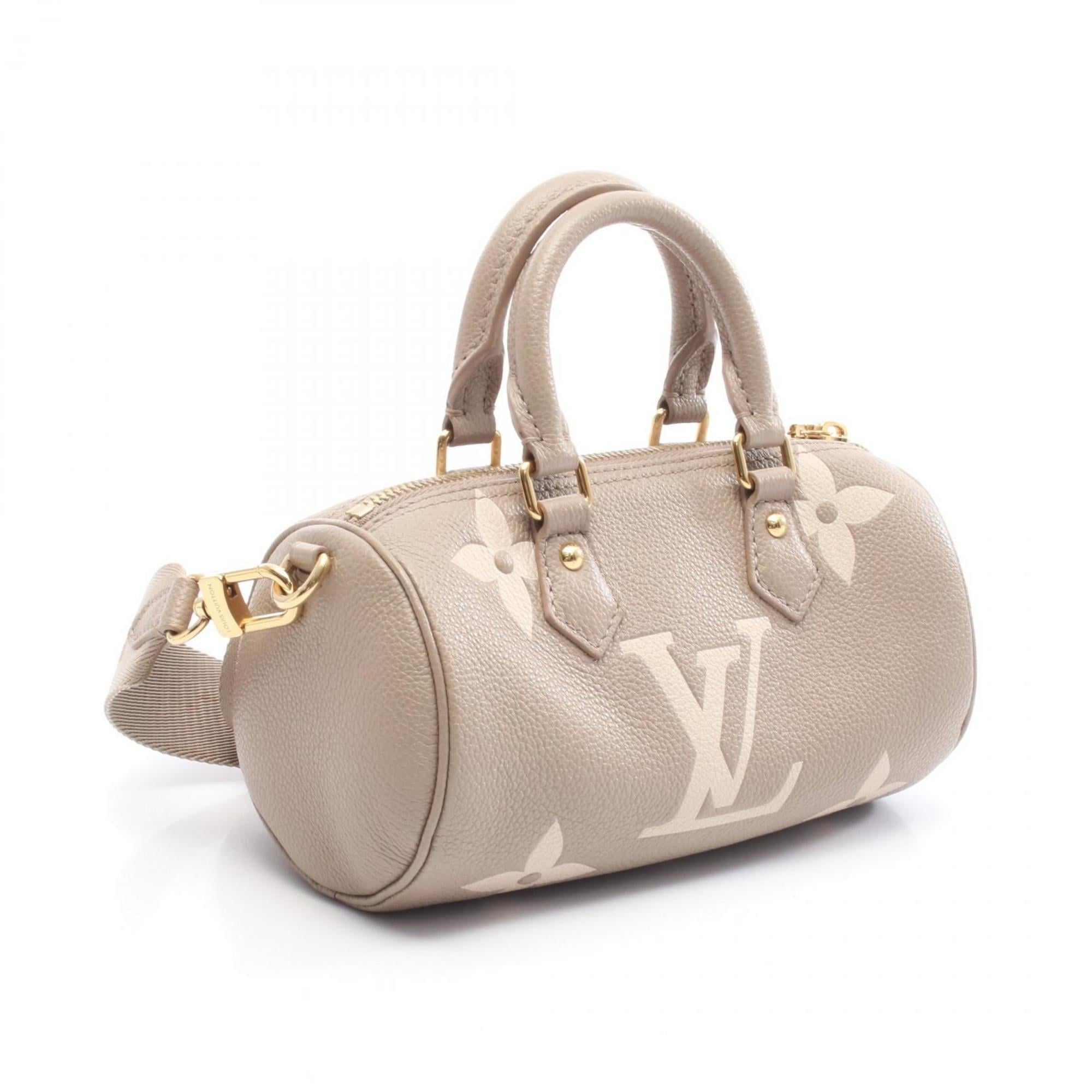 Louis Vuitton Beige Tourterelle Monogram Empreinte Handbag (Pre-Owned)