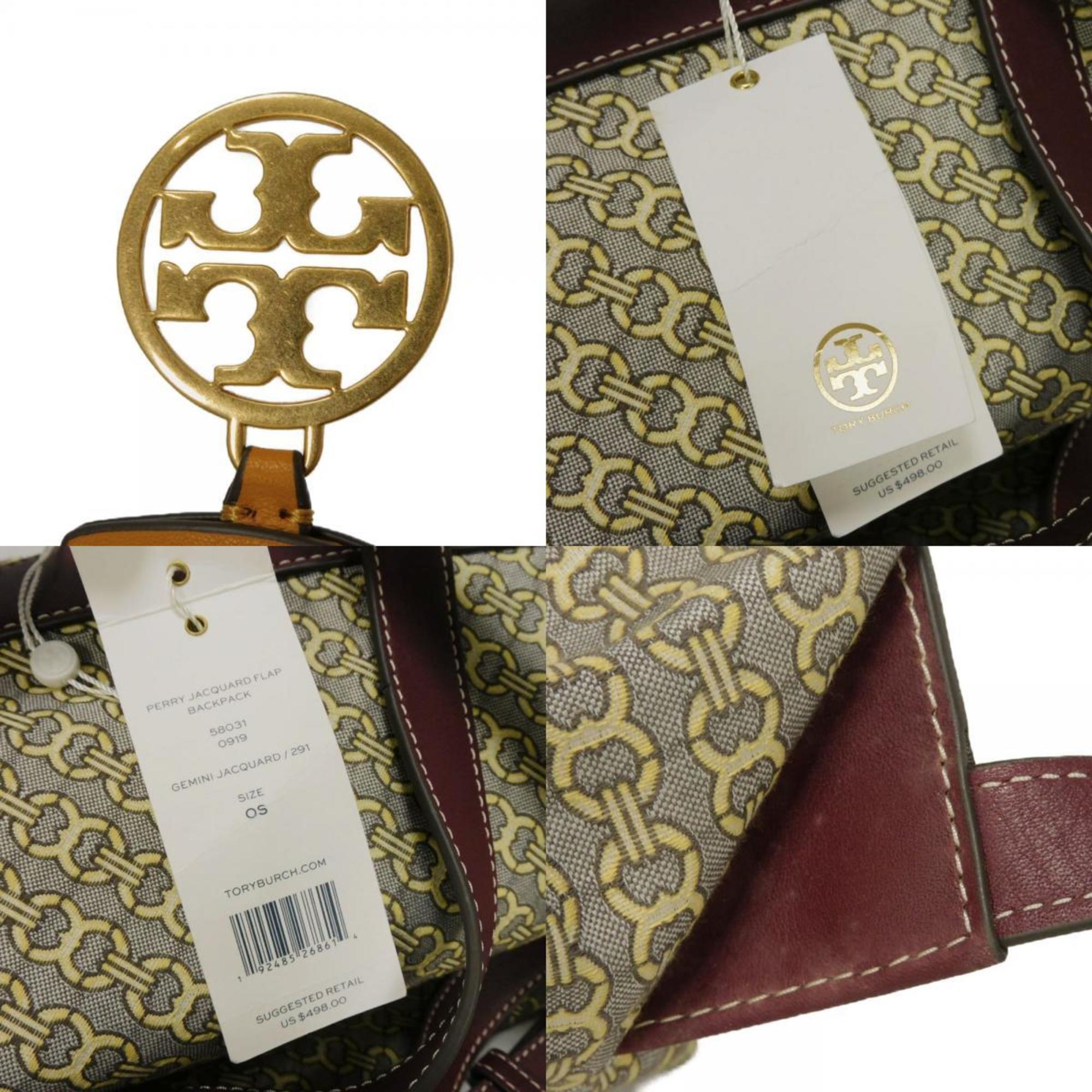 Tory Burch Multi-Color Cotton Backpack (Pre-Owned)