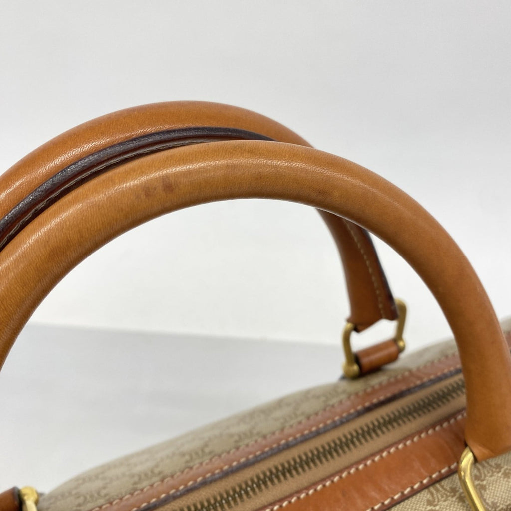 Celine Brown Pvc Handbag (Pre-Owned)