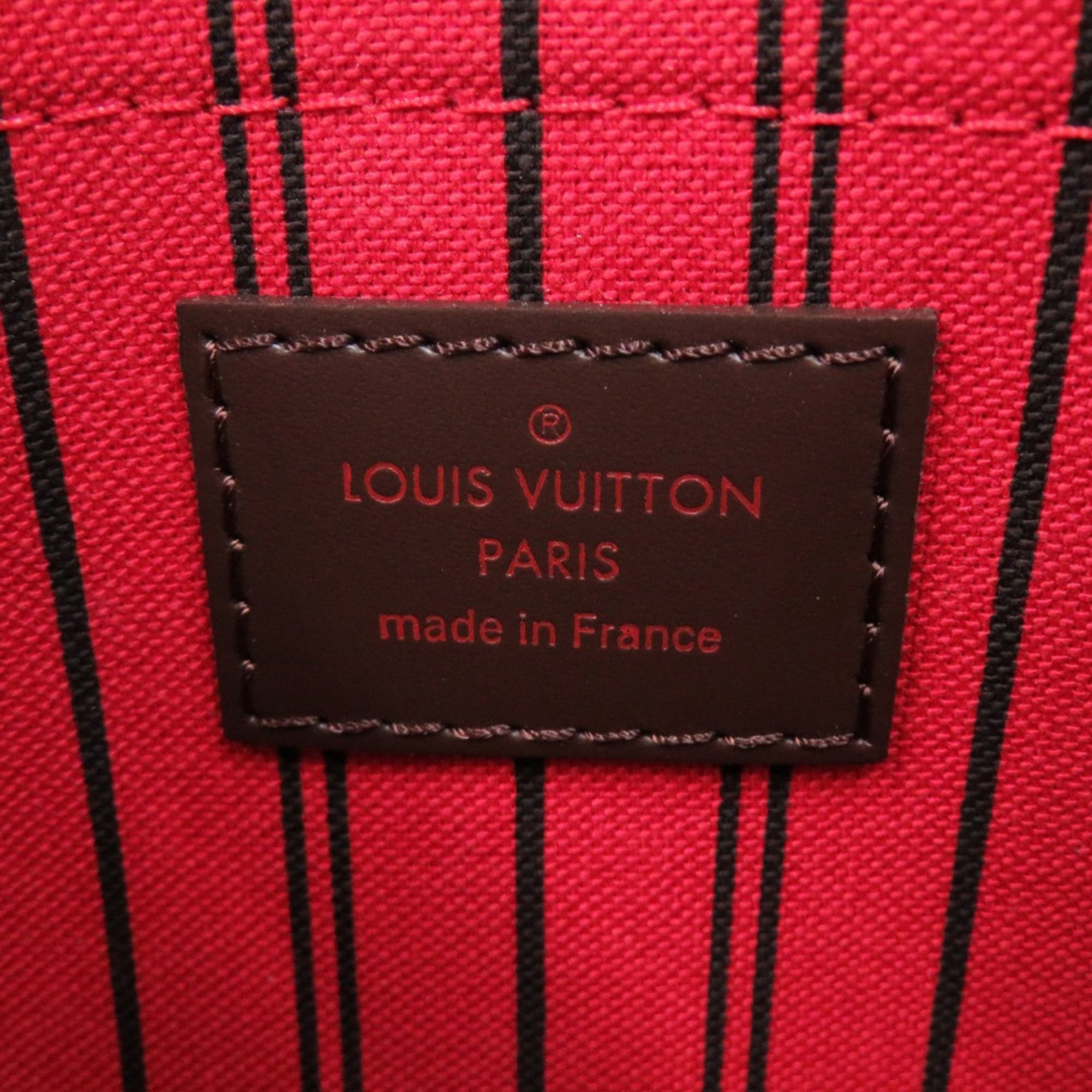 Louis Vuitton Brown Cerise Damier Canvas Pouch (Pre-Owned)