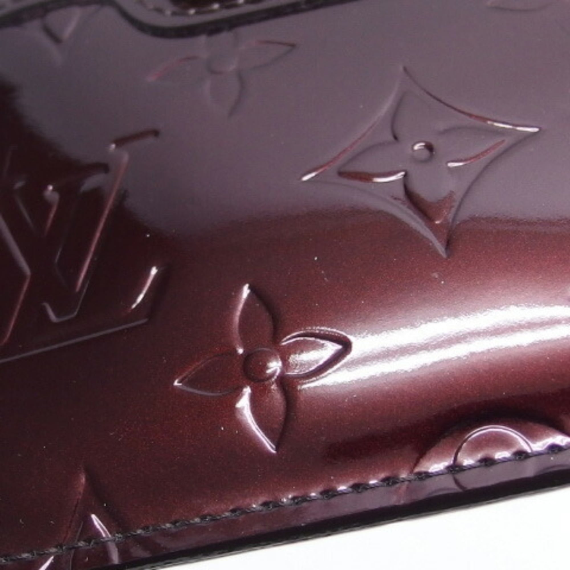 Louis Vuitton Amarante Patent Leather Checkbook Holder (Pre-Owned)