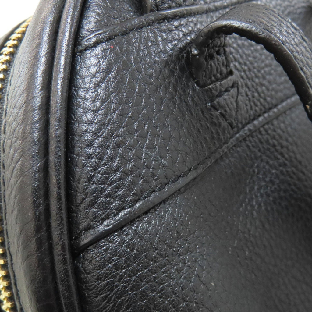 Michael Kors Black Leather Backpack (Pre-Owned)