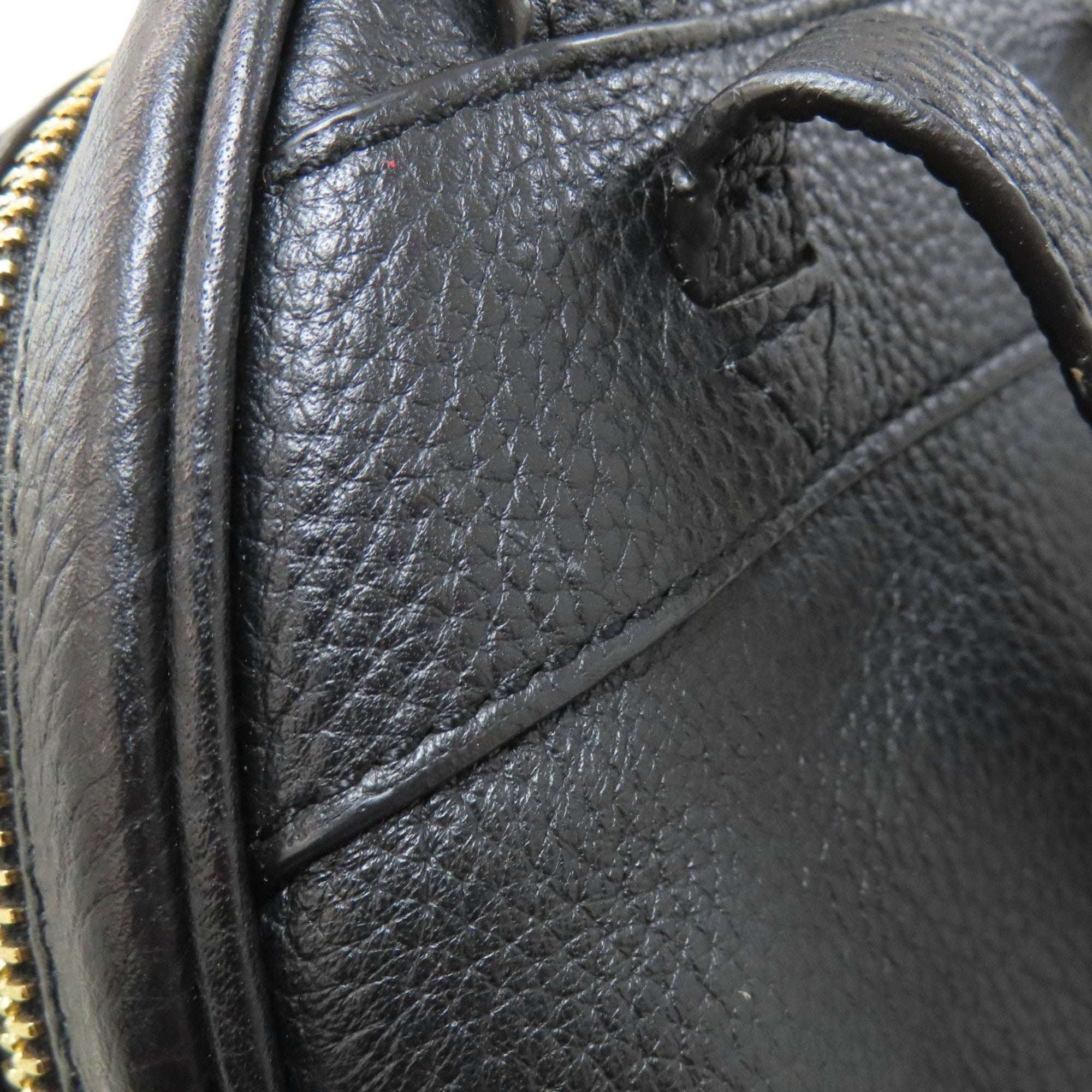 Michael Kors Black Leather Backpack (Pre-Owned)