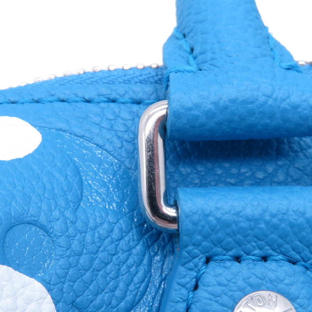 Louis Vuitton Yayoi Kusama Blue White Monogram Empreinte Handbag (Pre-Owned)
