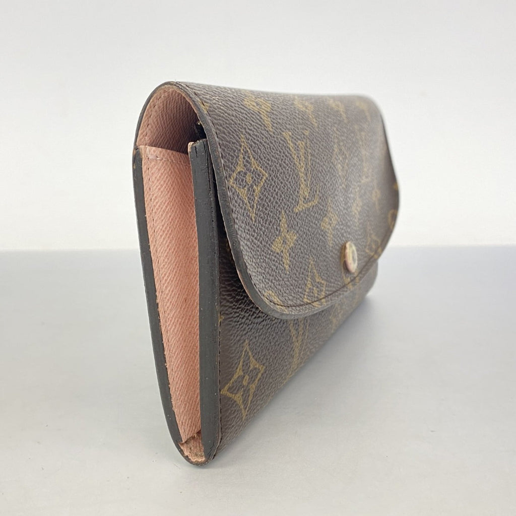 Louis Vuitton Brown Rose Ballerine Long Wallet (Bi-Fold) (Pre-Owned)